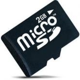 Cartão de memória MicroSD 2GB